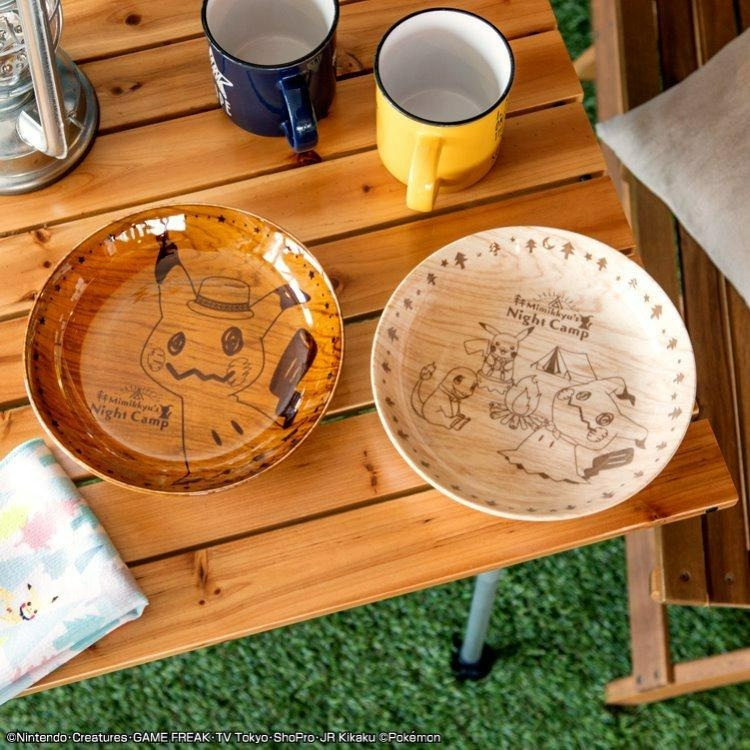 D賞【代理版】一番賞 Pokemon 寶可夢 謎擬Q的夜晚露營 造型盤 木紋 瓷盤 盤子【交換 生日禮物】台中星光電玩-細節圖4