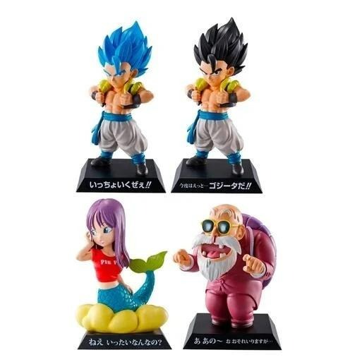 代理版【E賞】一番賞 七龍珠：強烈羈絆 悟吉塔 藍髮悟吉塔 Q版 角色模型 小公仔【 生日 禮物 交換 】-細節圖4