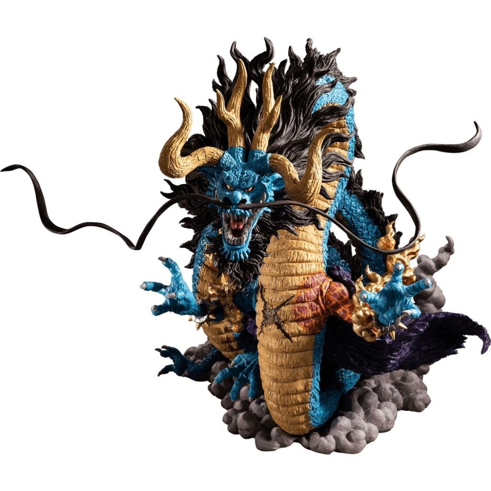 一番賞 航海王 EX 惡魔的的寄宿者們 代理版【整組包套】電鍍塗裝 馬爾科 馬可 凱多龍 魂豪氏像 【台中星光電玩】-細節圖5