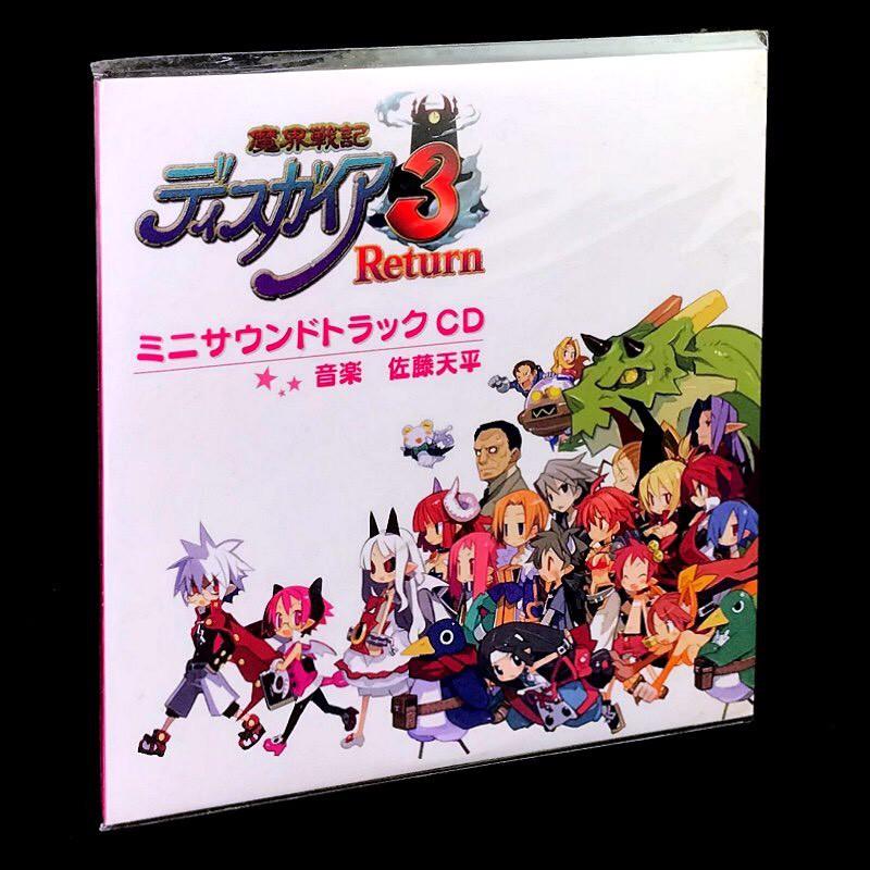 【特典商品】 魔界戰記3 Return 歌曲 原聲音樂CD 全新品【台中星光電玩-細節圖2
