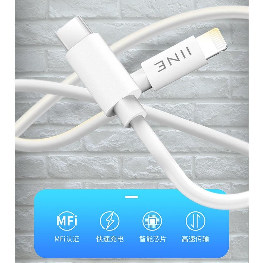 【iOS 蘋果 iPhone】良值 Type-C to Lightning 傳輸充電線 快充 3A 18W【長度1M】-細節圖4