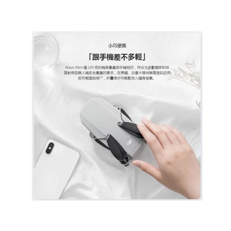 DJI 空拍機 DJI 大疆 Mavic Mini 暢飛套裝 【台灣公司貨】全新品【台中星光電玩】-細節圖9