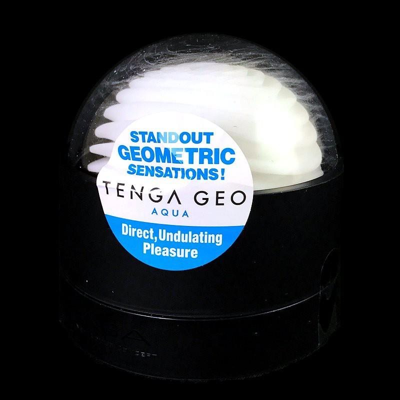 TENGA 肉厚濃密感 探索球 AQUA 水紋球 GEO-001 自慰器 飛機杯 【日本製】台中星光電玩-細節圖2