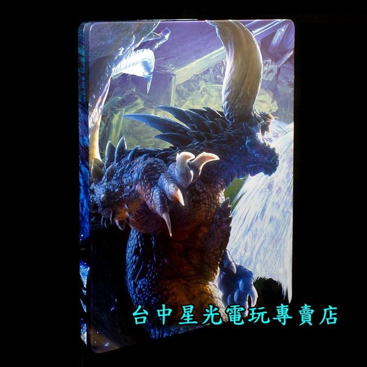 【滅盡龍 冰呪龍】 魔物獵人 世界 Iceborne 珍藏鐵盒 金屬收納盒 可裝PS4/PS5遊戲片 【空盒不含遊戲】-細節圖4