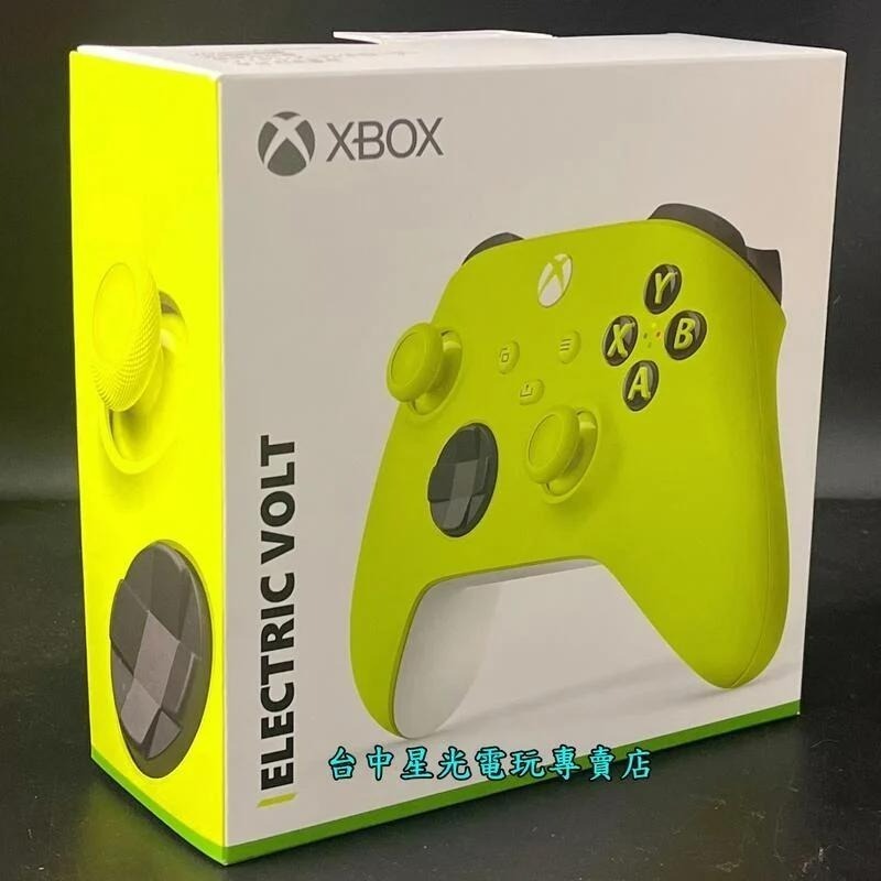 Xbox週邊  藍芽無線控制器 手把 電擊黃【台灣公司貨】台中星光電玩-細節圖3