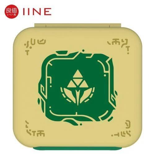 L808【NS週邊】 良值 Switch 薩爾達傳說 王國之淚 主題 遊戲卡匣收納盒 卡帶盒 卡盒 12片收納【星光】-細節圖5