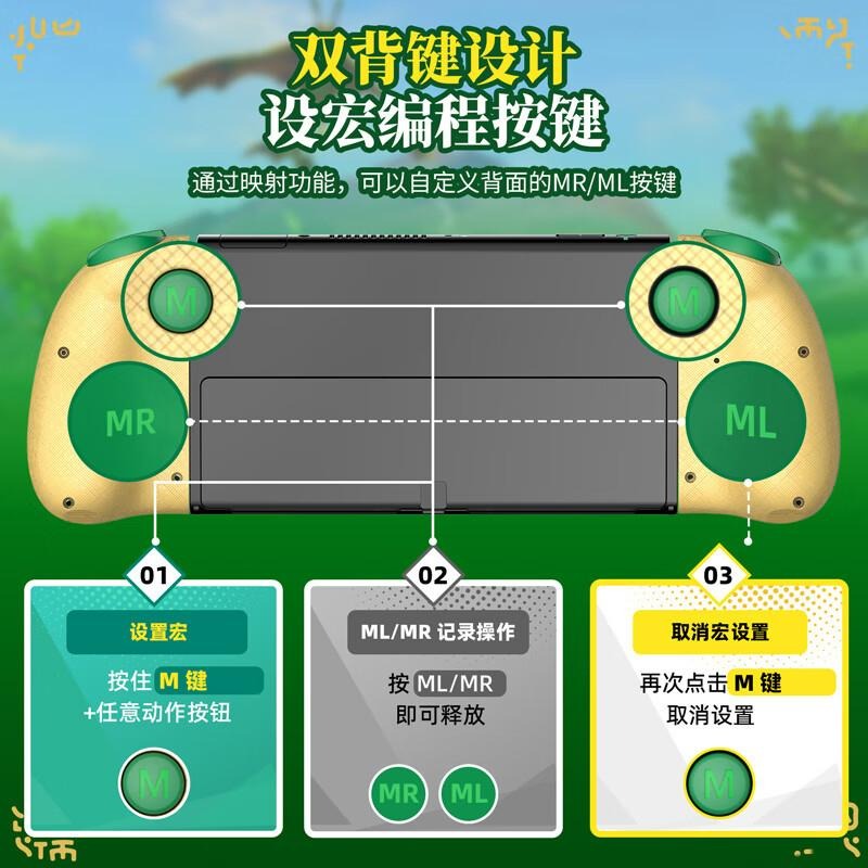 L806【三代菁英版】 NS Switch 良值 Joy-Con 左右手控制器 【薩爾達傳說 王國之淚 主題】台中星光-細節圖7