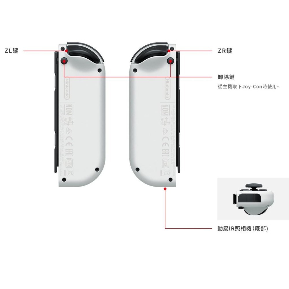 【NS週邊】 Switch OLED Joy-Con 薩爾達傳說 王國之淚  左右手控制器 雙手把【裸裝新品】台中星光-細節圖6