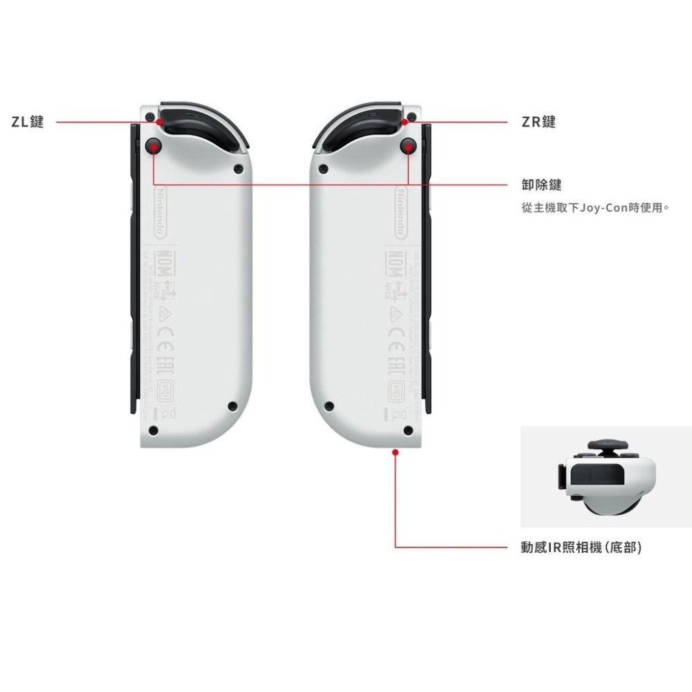 【NS週邊】 Switch OLED Joy-Con 寶可夢 朱 / 紫 左右手控制器 雙手把【裸裝新品】台中星光-細節圖5