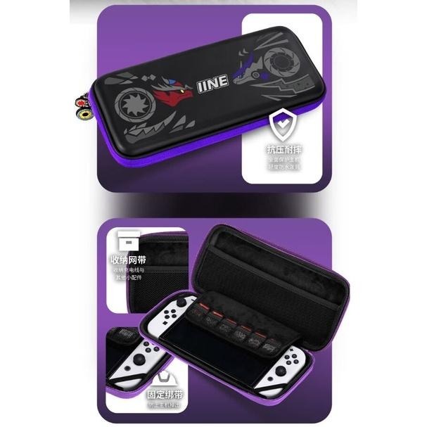 【NS周邊】 良值 Switch 寶可夢朱紫主題 EVA 保護包 硬殼包 主機包 收納包 L742 【台中星光電玩】-細節圖7