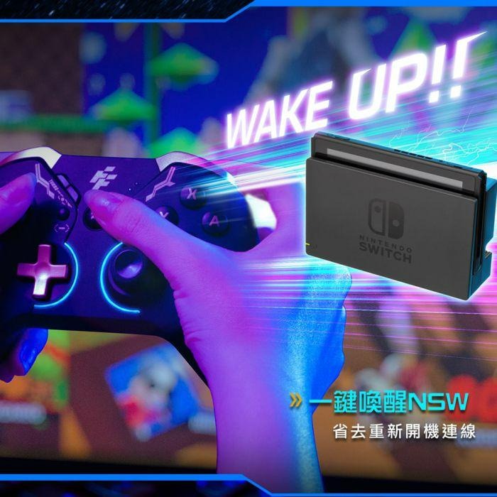 【NS周邊】FlashFire 富雷迅 Switch 黑獨角 無線手把 喚醒 Pro控制器 【SP3600BK】台中星光-細節圖9