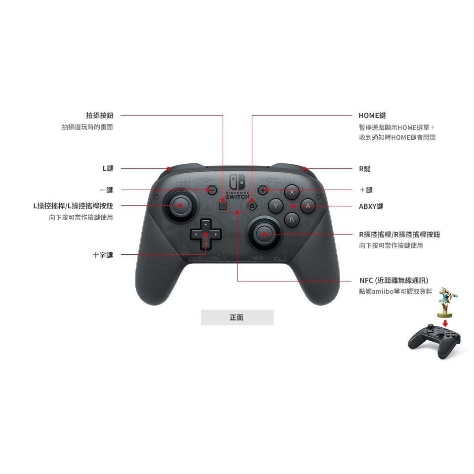 【NS週邊】 任天堂原廠 Switch 斯普拉遁3 特仕款 Pro控制器 漆彈 手把 【台灣公司貨】台中星光電玩-細節圖9