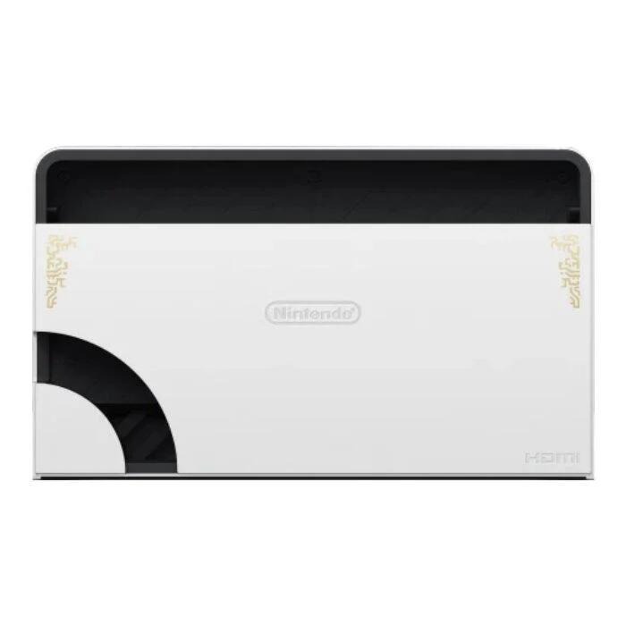【NS週邊】 Switch OLED 薩爾達傳說 王國之淚 原廠主機底座 充電＋變壓器＋HDMI 台灣公司貨 裸裝新品-細節圖3