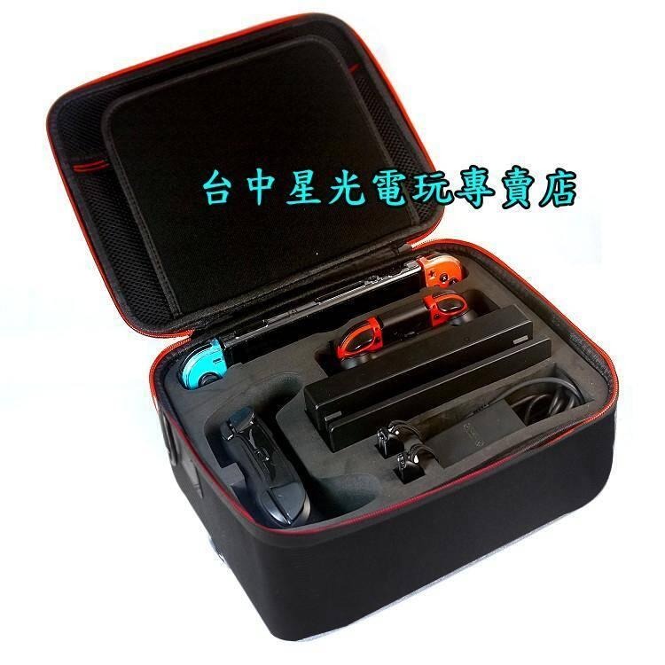 【NS週邊】Switch OLED 主機通用 硬殼 全置 大容量 收納箱 旅行包 可側背【TNS-1898】台中星光電玩-細節圖8
