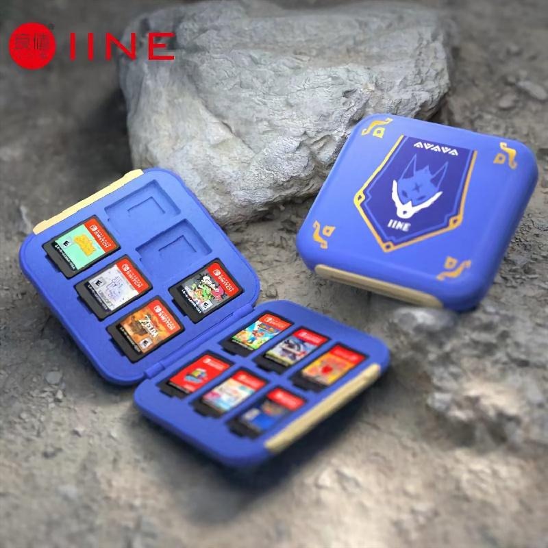 【NS週邊】 良值 Switch 魔物獵人崛起 破曉 遊戲卡匣收納盒 卡帶盒 卡盒 12片收納 L664【台中星光】-細節圖3