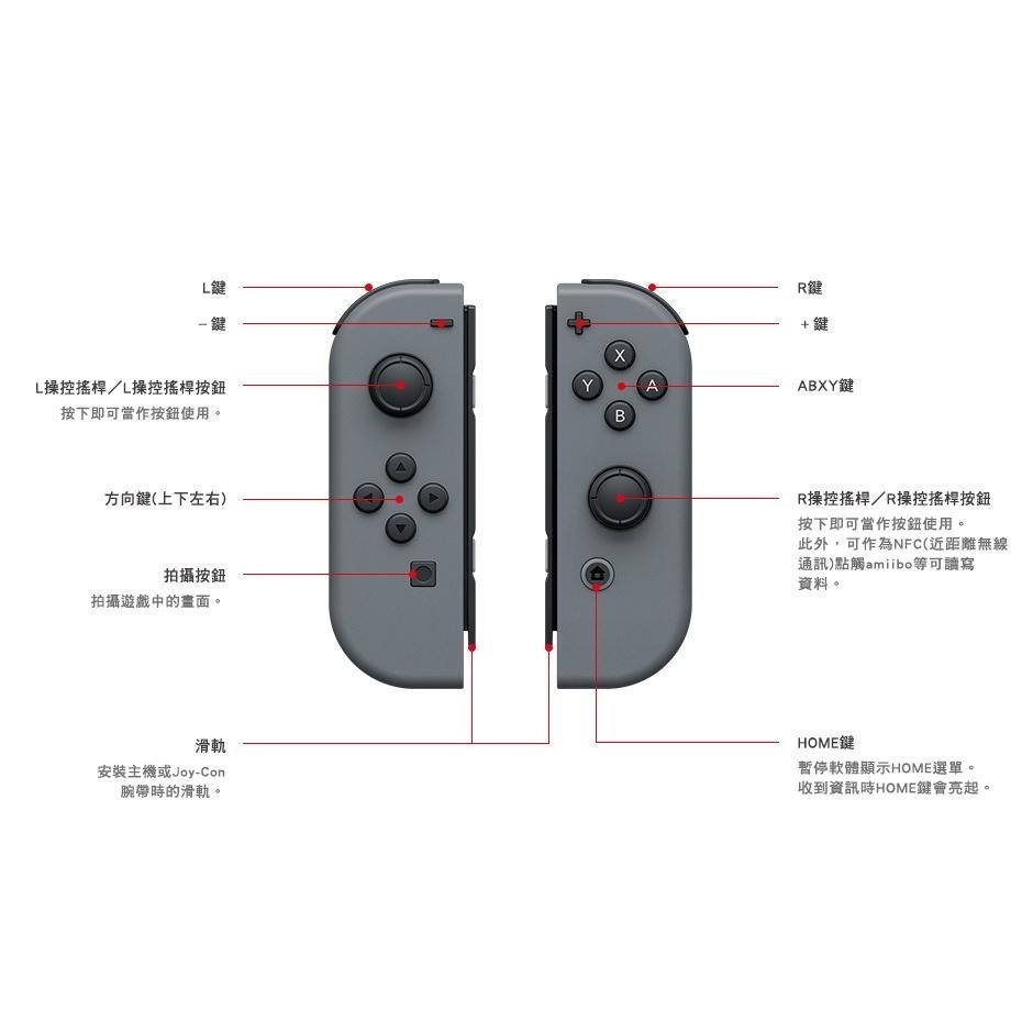 Nintendo Switch Joy-Con R 右手控制器 單手把 多色 紅藍 灰 粉黃 橘【台灣公司貨 裸裝新品】-細節圖4