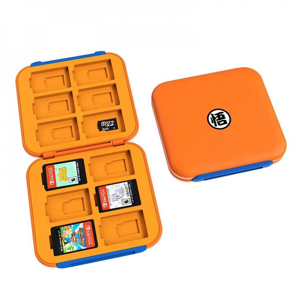 Nintendo Switch 周邊 良值七龍珠悟空主題 遊戲卡匣收納盒 卡帶盒 卡盒 12片收納 L579【台中星光】-細節圖5