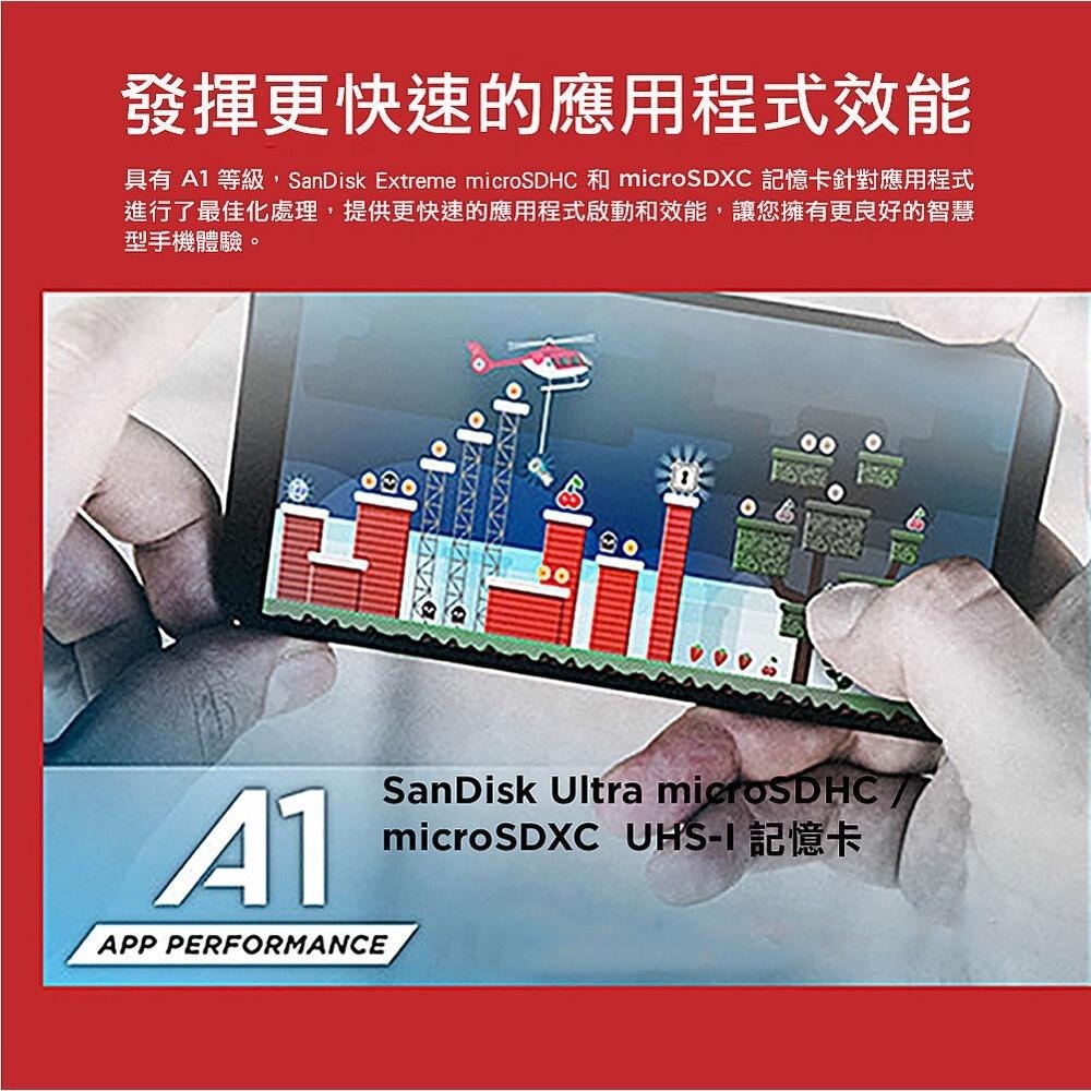 【NS週邊】 SanDisk 任天堂 Switch 128GB 128G 記憶卡 MICRO SDXC 1A【星光】-細節圖2