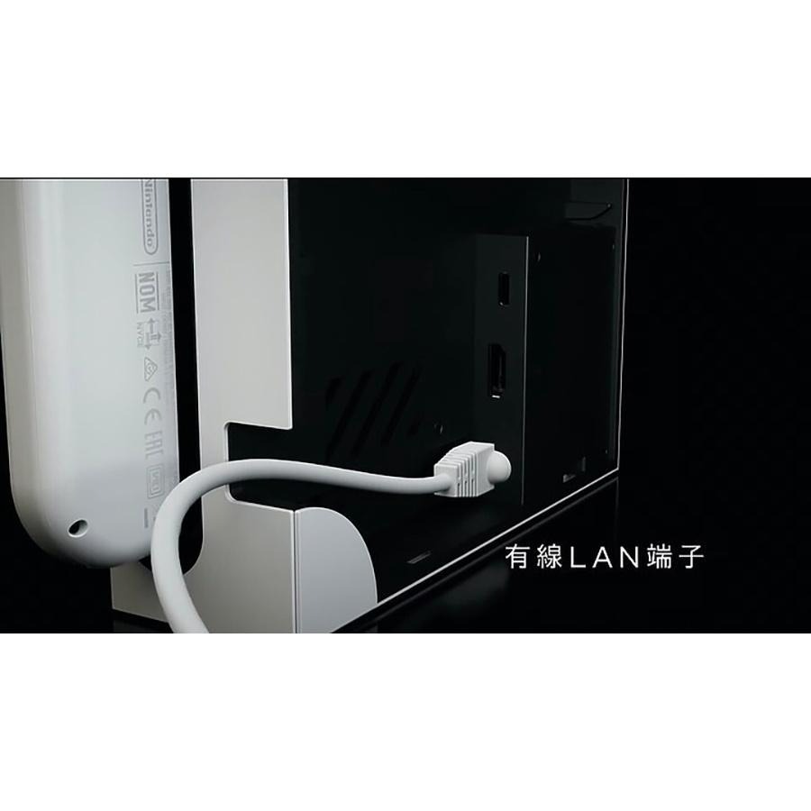 【NS週邊】Switch OLED 白色 原廠主機底座 充電 ＋變壓器＋HDMI 【台灣公司貨 裸裝新品】台中星光電玩-細節圖8