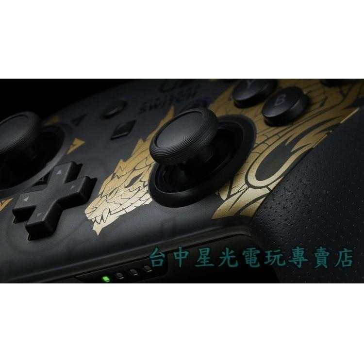 Nintendo Switch 魔物獵人 崛起 Pro控制器 怨虎龍特仕＋異度神劍 終極版 全新品【台中星光電玩】-細節圖5