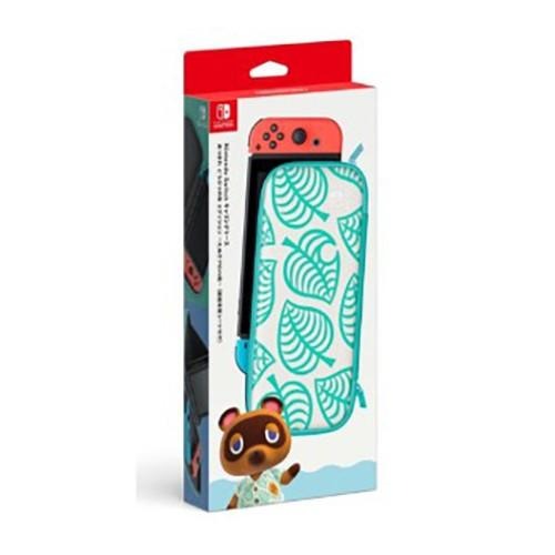NS週邊 動物之森 集合啦 動物森友會 Switch 便攜包 主機包 附保護貼【Nook 夏威夷花紋】台中星光電玩-細節圖3