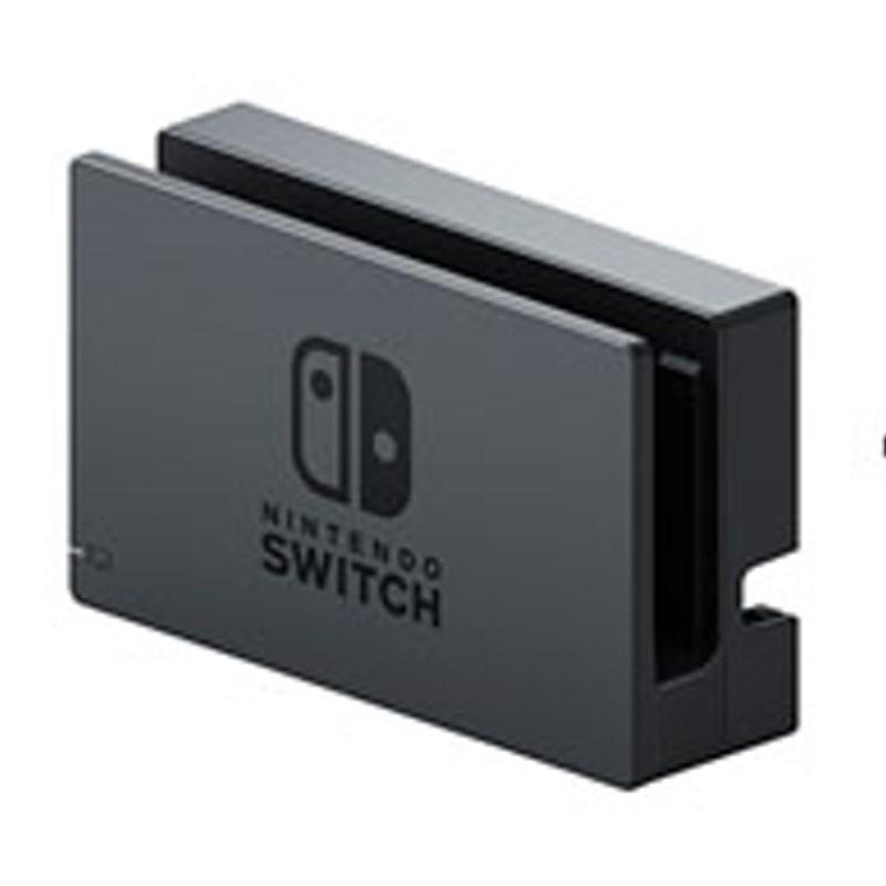 Nintendo Switch【NS週邊 裸裝全新品】原廠主機底座 電視轉接盒 立架 充電座 【台灣公司貨】台中星光電玩-細節圖3