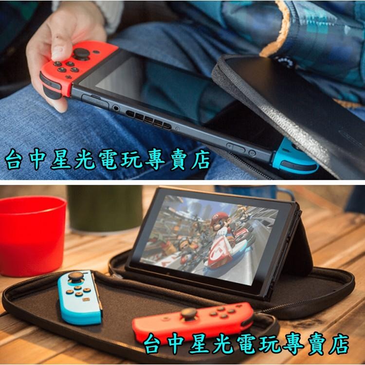 Nintendo Switch 主機攜行包 超級瑪利歐 奧德賽 主機包 收納包＋保護貼＋卡匣收納＋直立架【台中星光電玩】-細節圖6