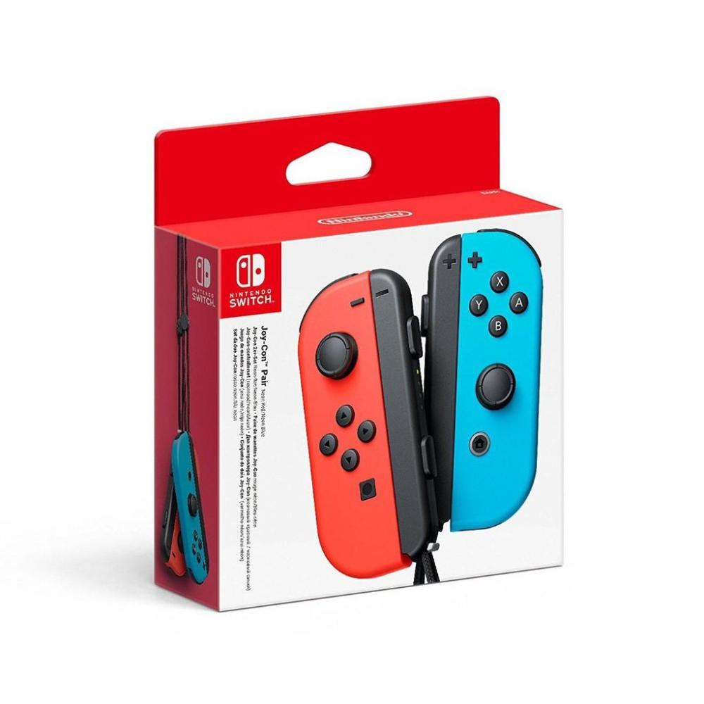 Nintendo Switch 【台灣公司貨】 Joy-Con 左右手控制器 雙手把 【電光紅藍色】台中星光電玩-細節圖2
