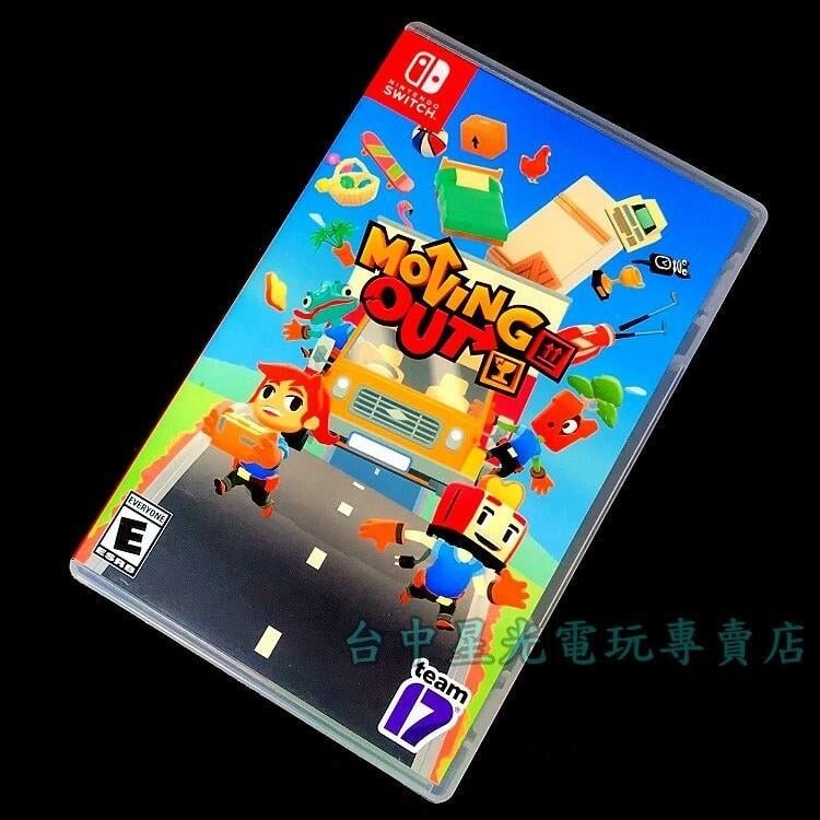 【NS原版片】 Switch 胡鬧搬家 Moving Out 【中文版 中古二手商品】台中星光電玩-細節圖2