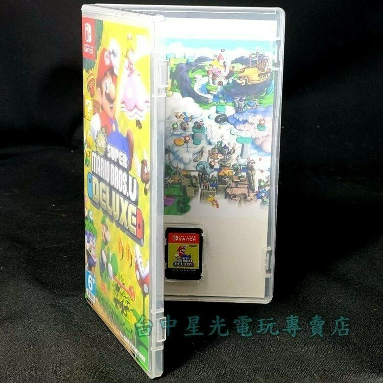 現貨【NS原版片】 Switch New 超級瑪利歐兄弟U 豪華版 新超級瑪利歐U 路易吉U 【中文版 中古二手商品】-細節圖4
