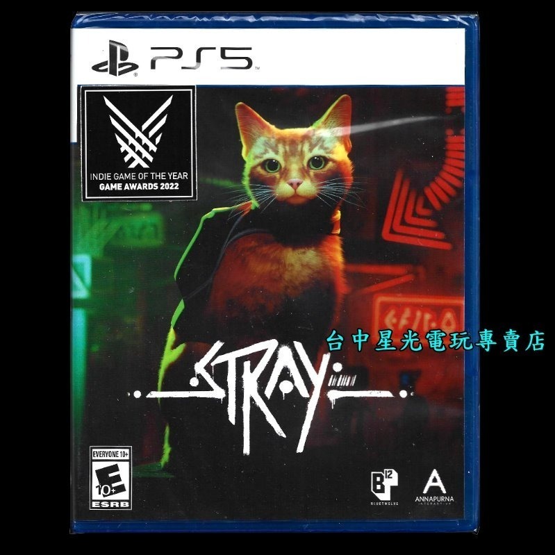 【PS5原版片】 浪貓 Stray 【附美術圖卡】中文版全新品【台中星光電玩】-細節圖3