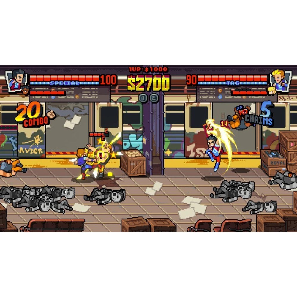 【NS原版片】 Switch 雙截龍外傳 龍之崛起 中文版全新品【台中星光電玩】-細節圖5