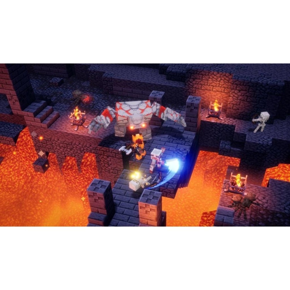 Nintendo Switch MINECRAFT 我的世界 地下城 終極版 當個創世神 中文版全新品【台中星光電玩】-細節圖8