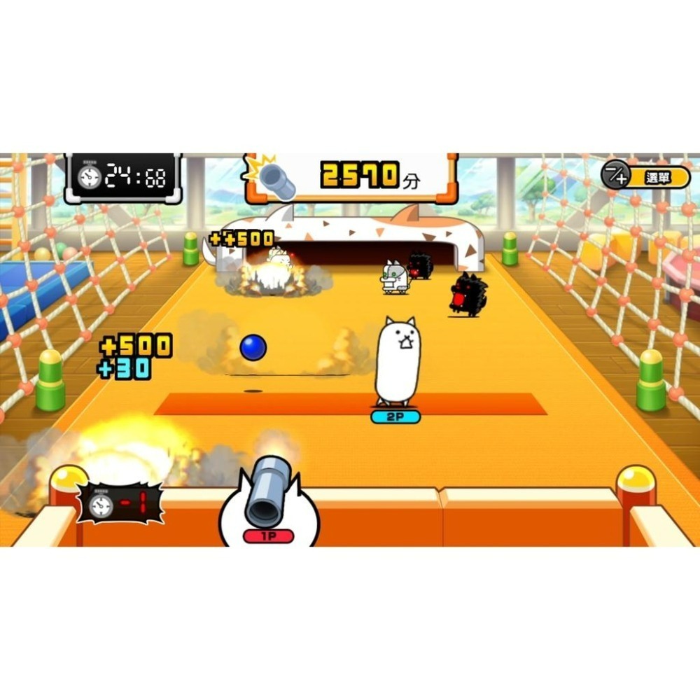 Nintendo Switch 兩人一起！貓咪大戰爭 中文版全新品【台中星光電玩】-細節圖11
