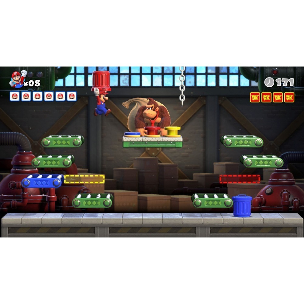 現貨【NS原版片】☆ Switch 瑪利歐 vs. 咚奇剛 大金剛 ☆中文版全新品【台中星光電玩】-細節圖7