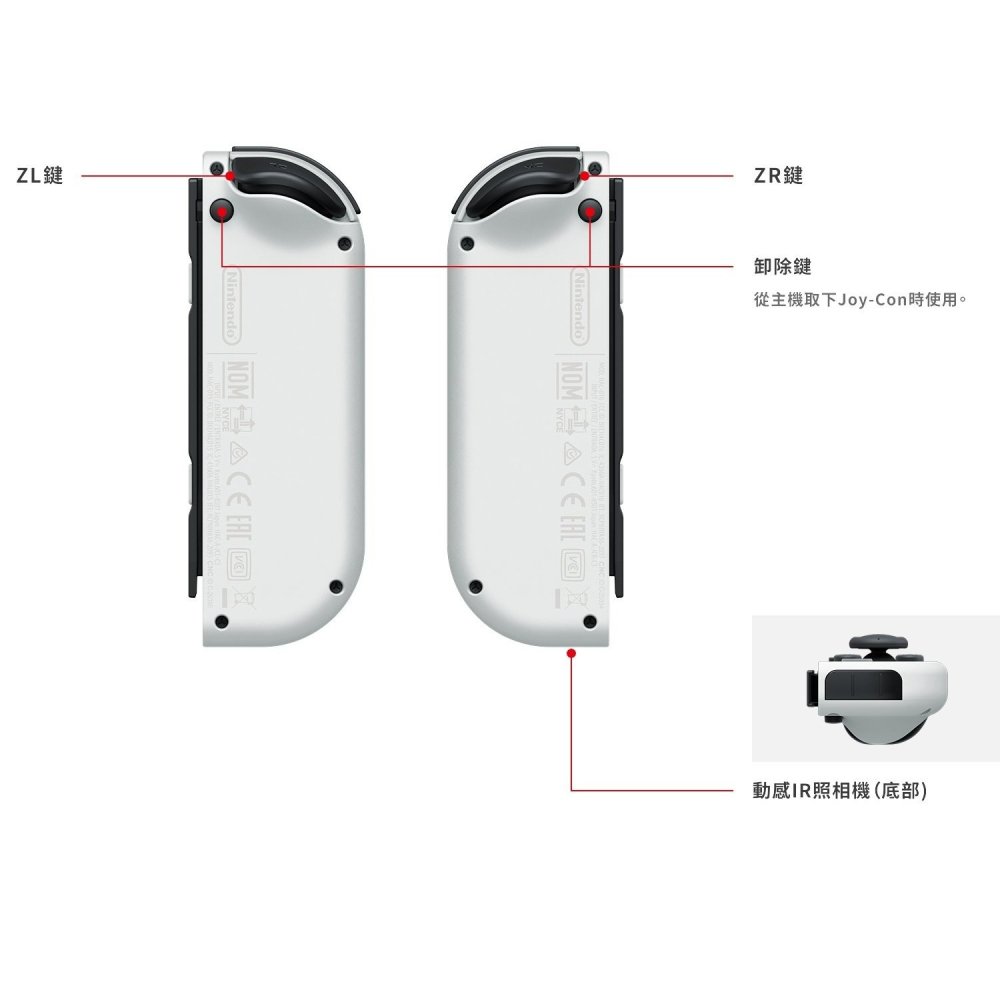 【NS週邊】☆ Switch Joy-Con L 淡雅紫色 淺紫 左手控制器 單手把 ☆【台灣公司貨 裸裝新品】星光-細節圖5