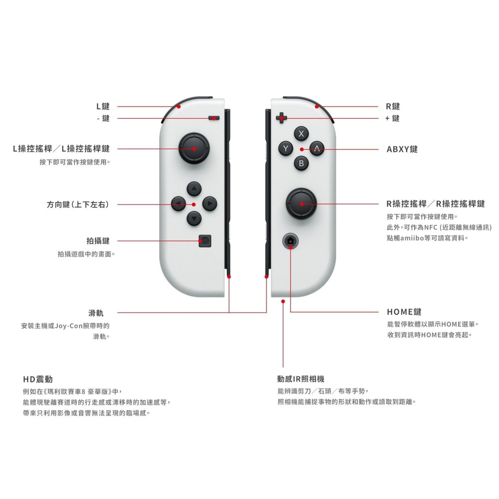 【NS週邊】☆ Switch Joy-Con L 淡雅粉紅 淺粉 左手控制器 單手把 ☆【台灣公司貨 裸裝新品】台中星光-細節圖4