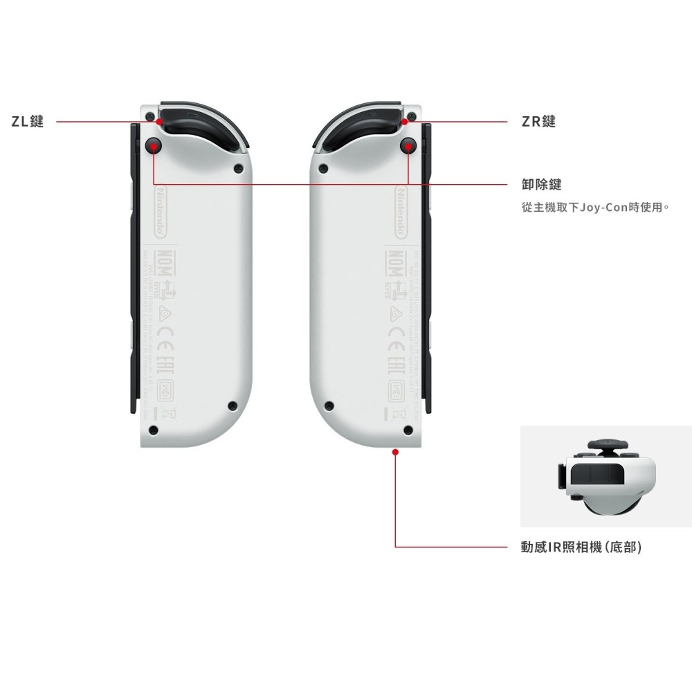 【NS週邊】☆ Switch Joy-Con L 淡雅粉紅 淺粉 左手控制器 單手把 ☆【台灣公司貨 裸裝新品】台中星光-細節圖5