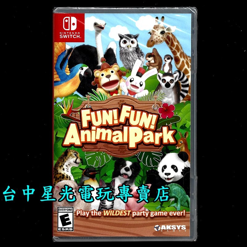 【NS原版片】☆ Switch 興奮動物樂園 興奮不已動物島 高高興興動物樂園 ☆中文版全新品【台中星光電玩】-細節圖2
