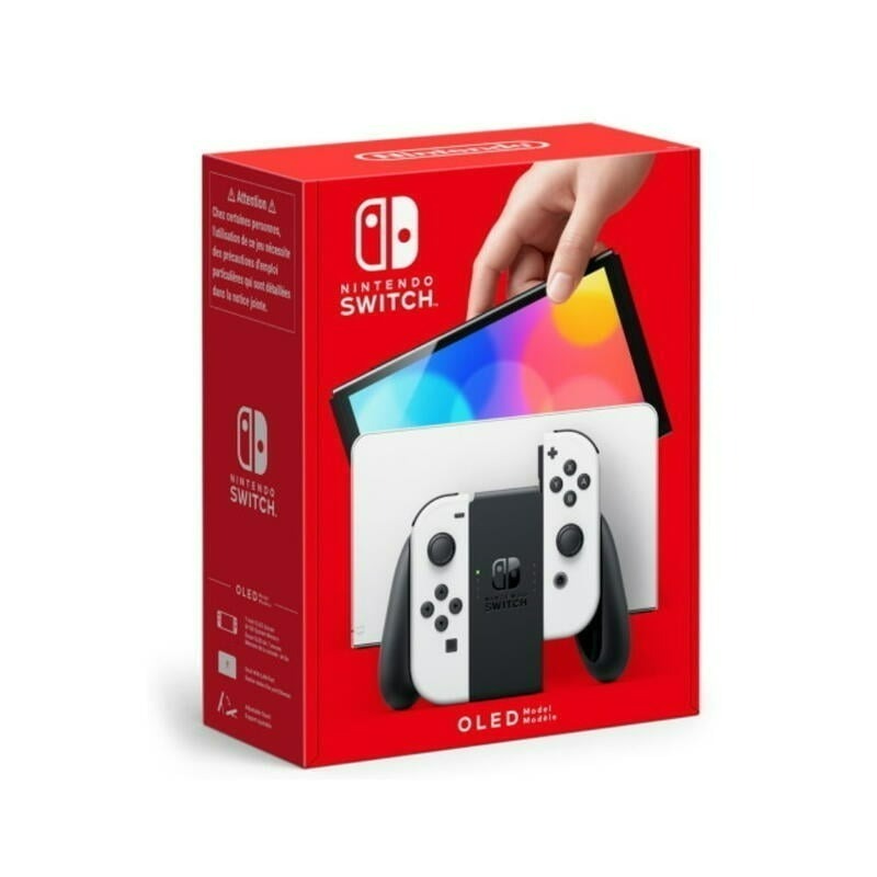 【Switch OLED 優惠組】☆ NS OLED 白色主機＋超級瑪利歐兄弟 驚奇 ☆【台灣公司貨】台中星光-細節圖3