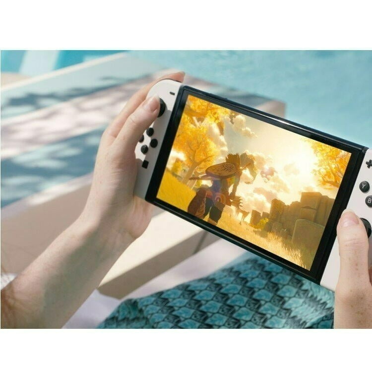 【Switch OLED 優惠組】☆ NS OLED 白色主機＋超級瑪利歐兄弟 驚奇 ☆【台灣公司貨】台中星光-細節圖5