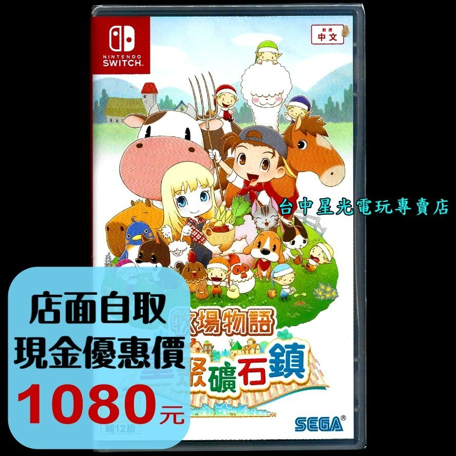 【NS原版片】☆ Switch 牧場物語 重聚礦石鎮 ☆中文版全新品【台中星光電玩】-細節圖2