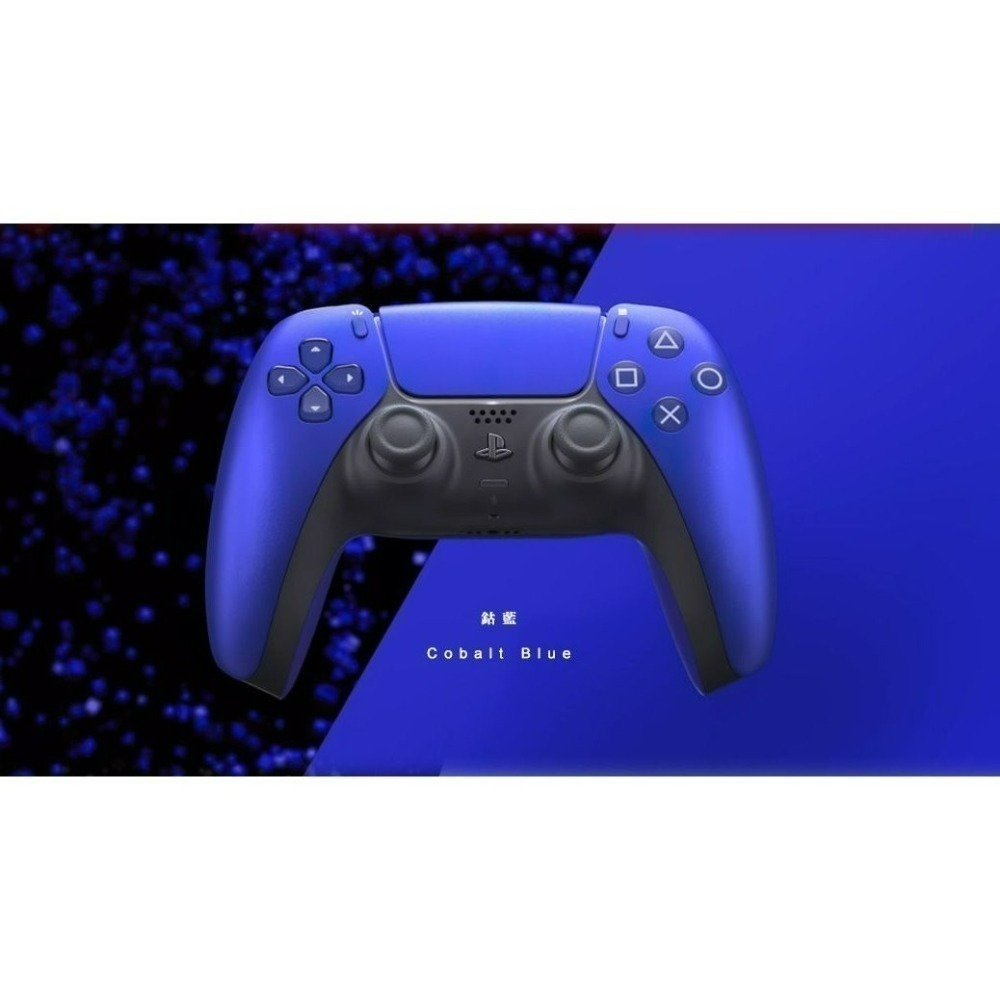 鈷藍色【PS5週邊】☆ DualSense 無線控制器 無線手把 CFI-ZCT1G 09 ☆【台灣公司貨】台中星光-細節圖5