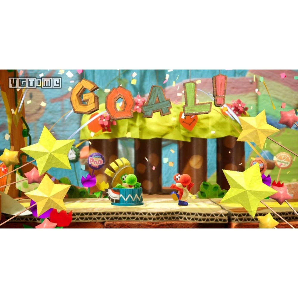 【NS原版片】☆ Switch 耀西的手工世界 ☆中文版全新品【台中星光電玩】-細節圖4