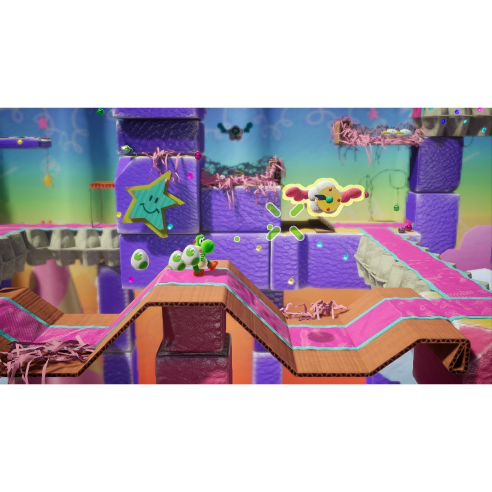 【NS原版片】☆ Switch 耀西的手工世界 ☆中文版全新品【台中星光電玩】-細節圖6