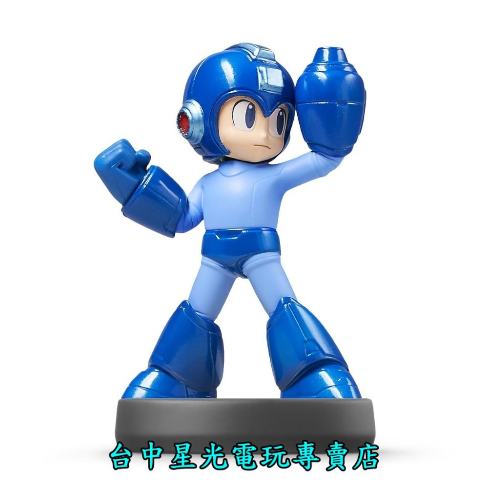 【NS週邊】 Switch 任天堂明星大亂鬥 amiibo 洛克人 ROCKMAN MEGA MAN 【台中星光電玩】-細節圖4
