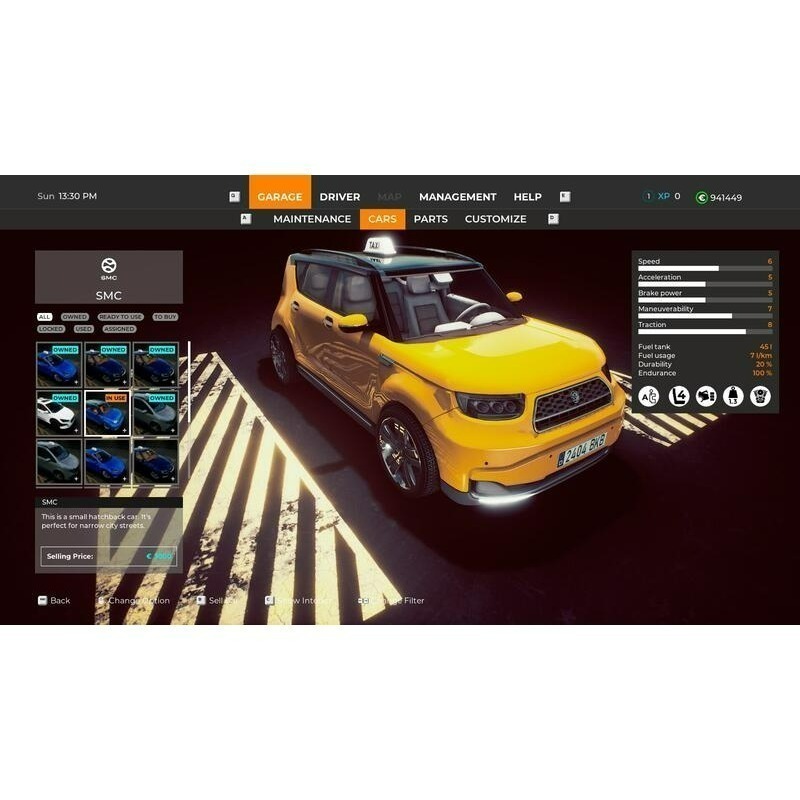 現貨【PS5原版片】☆ 計程車生活 城市駕駛模擬器 Taxi Life ☆ 中文版全新品【台中星光電玩】-細節圖7