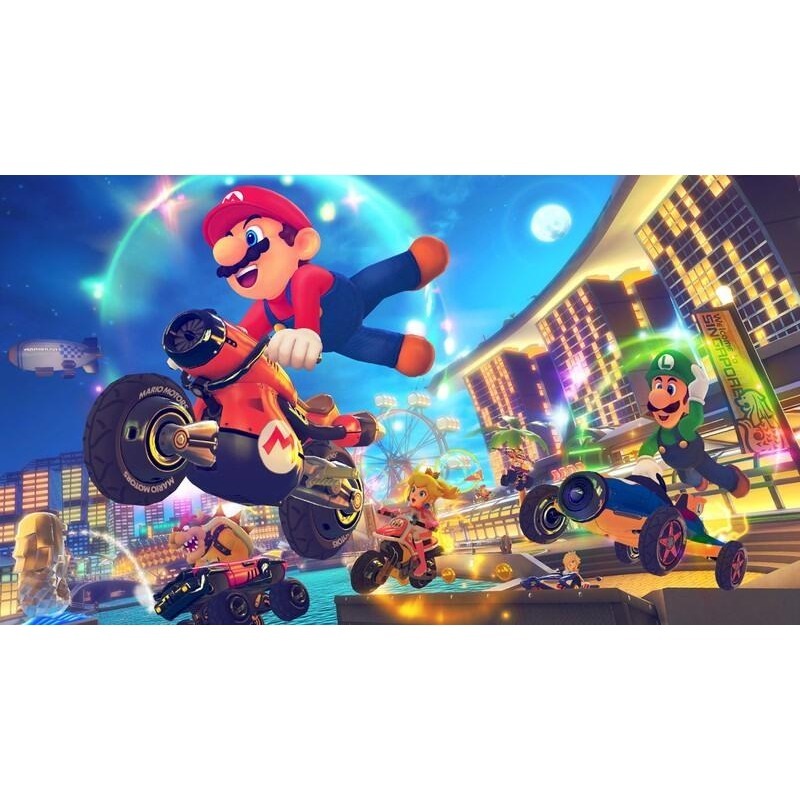 現貨【NS原版片】☆ 瑪利歐賽車8 豪華版 + 新增賽道通行證 擴充票 DLC ☆【中文版 中古二手商品】台中星光電玩-細節圖6