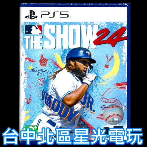 【PS5原版片】☆ MLB The Show 24 美國職棒大聯盟2024 ☆英文版全新品【星光】