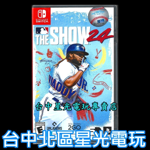 【NS原版片】☆ Switch MLB The Show 24 美國職棒大聯盟2024 ☆英文版全新品【台中星光電玩】